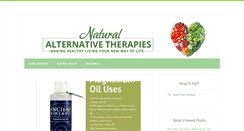 Desktop Screenshot of natural-alternative-therapies.com